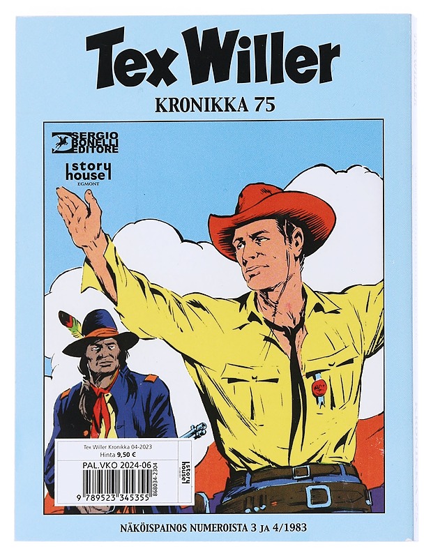 Aavikon vaeltajat; Taivaallinen takaa-ajo - Bonelli, Gianluigi - Sarjakuvat - 10105528374 - 1