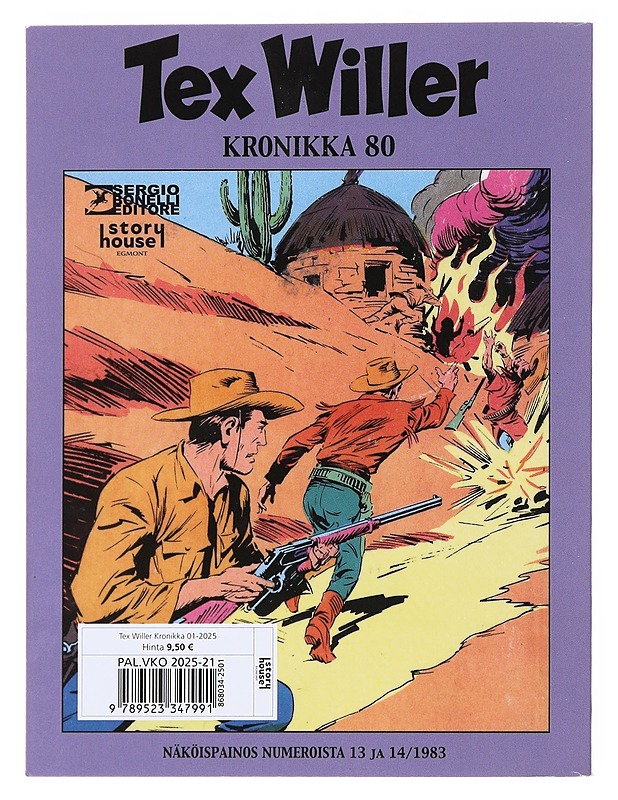 Tex Willer : kronikka 80 - Bonelli, Gianluigi - Sarjakuvat - 10105528379 - 1