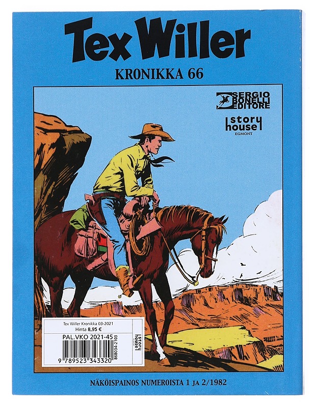Tex Willer : kronikka 66 - Bonelli, Gianluigi - Sarjakuvat - 10105528389 - 1