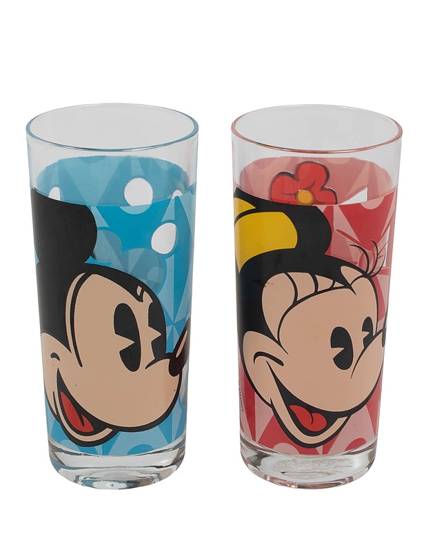 DISNEY Mikki Hiiri juomalasit, 2 kpl - Lasit - 10105528393 - 0