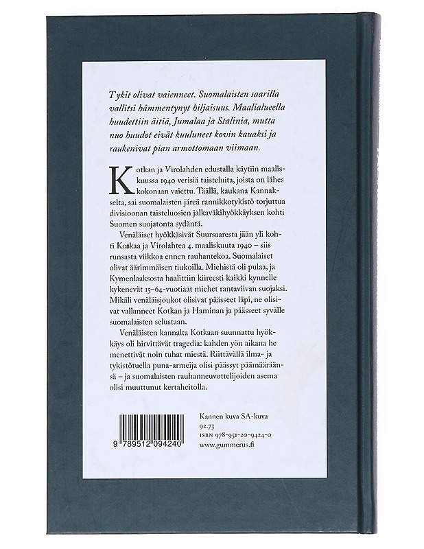 Talvisodan jäinen loppunäytös - Heikki Tiilikainen - Historiakirjat - 10105528395 - 1