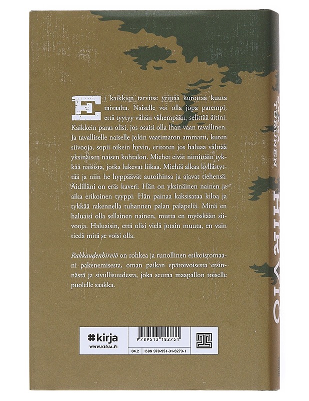 Rakkaudenhirviö - Saara Turunen - Romaanit ja novellit - 10105528410 - 1