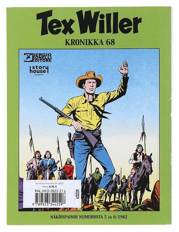 Tex Willer Kronikka 68 : Mefiston poika - Bonelli, Gianluigi - Sarjakuvat - 10105528404 - 1