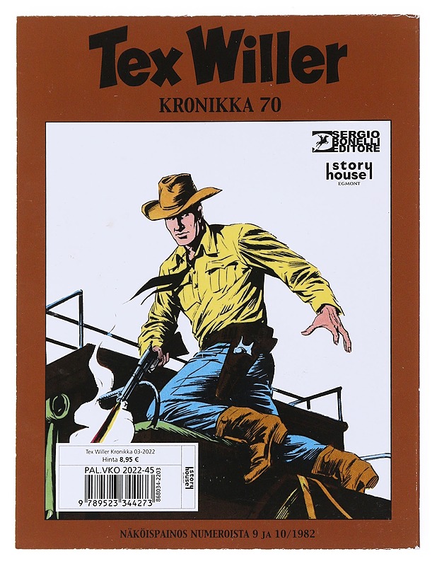 Tex Willer Kronikka 70 : Yaman paluu, Komansien nuoli - Bonelli, Gianluigi - Sarjakuvat - 10105528411 - 1