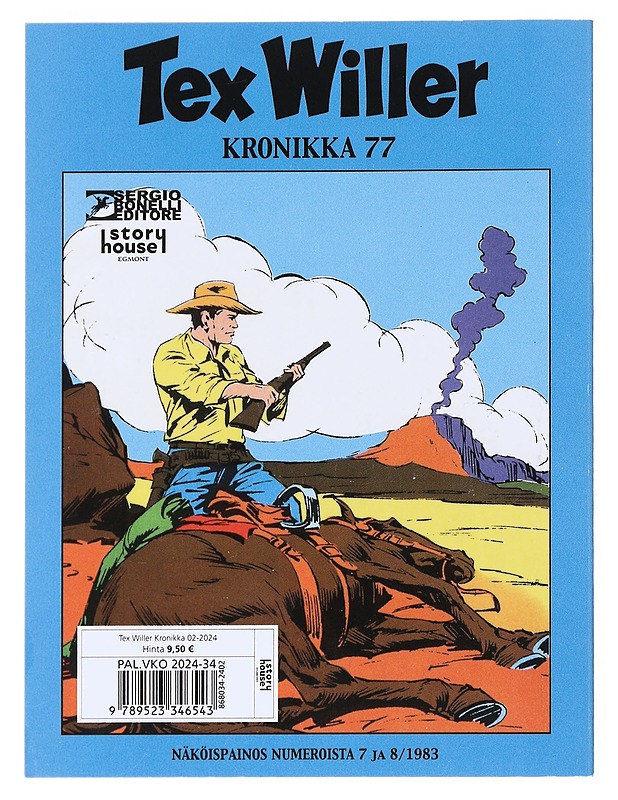 Tex Willer : kronikka 77 - Bonelli, Gianluigi - Sarjakuvat - 10105528419 - 1