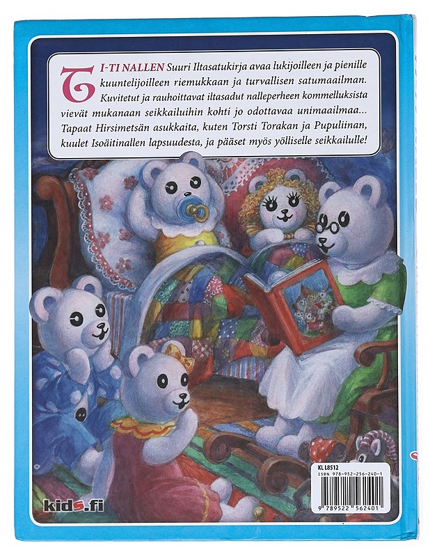 Ti-Ti Nalle : suuri iltasatukirja - Korpela, Riitta - Lastenkirjat - 10105528433 - 1
