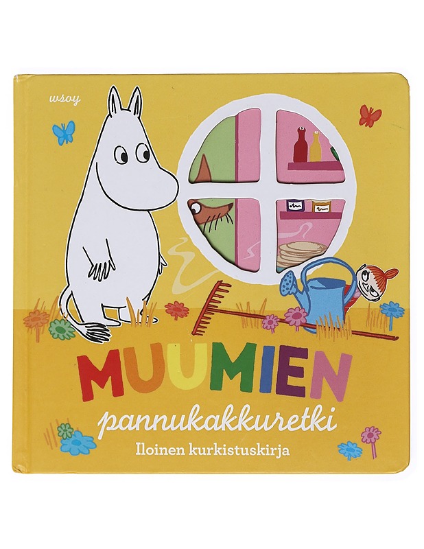 Muumien pannukakkuretki : iloinen kurkistuskirja - Lehtinen, Päivi - Lastenkirjat - 10105528440 - 0