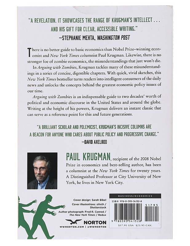 Arguing with Zombies - Paul Krugman - Romaanit ja novellit - 10105528484 - 1