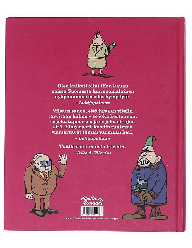 Fingerporin naamakirja 2 - Pertti Jarla - Sarjakuvat - 10105528492 - 1