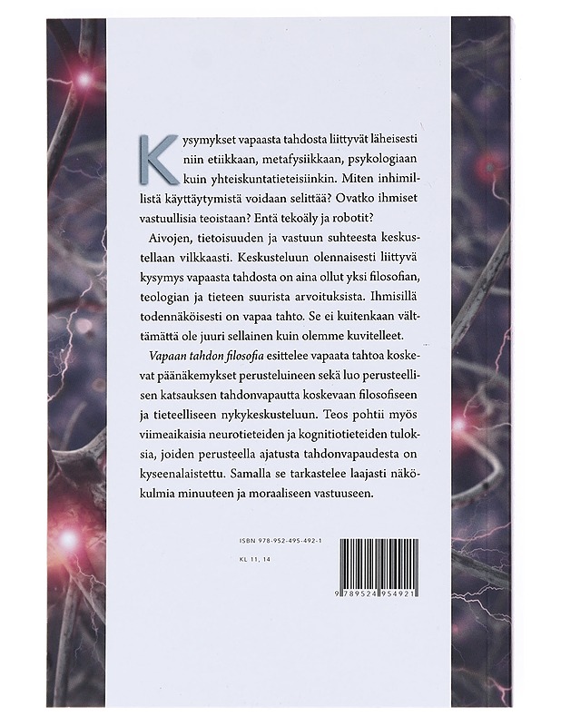 Vapaan tahdon filosofia - Aku Visala - Tietokirjat ja oppaat - 10105528511 - 1