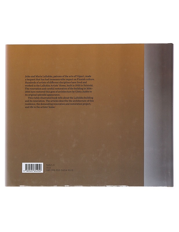 Lallukka : a home for art - Tallqvist, Tore - Historiakirjat - 10105528510 - 1