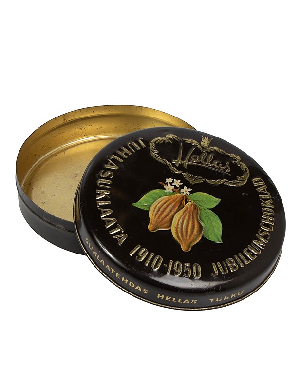 HELLAS Juhlasuklaa 1910-1950 peltirasia - Säilytysastiat - 10105528559 - 1