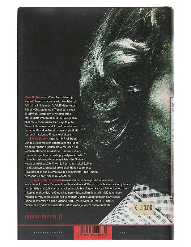 Viimeiseen saakka : Hitlerin sihteerin muistelmat - Junge, Traudl - Elämäkerrat ja muistelmat - 10105528606 - 1