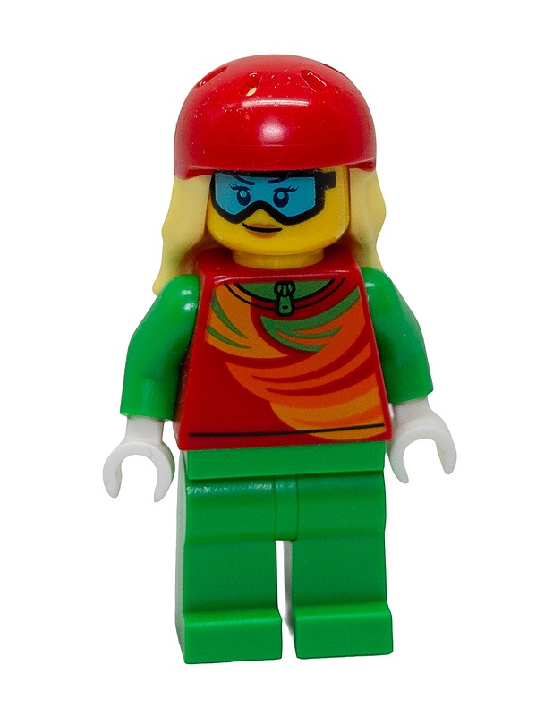 LEGO City hiihtäjä minifiguuri - Lasten lelut - 10105528630 - 0