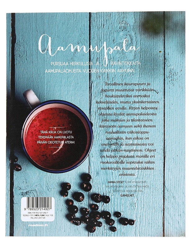 Aamupala : hyvinvointi alkaa aamusta - Stolt, Hanna - Ruokakirjat - 10105528651 - 1