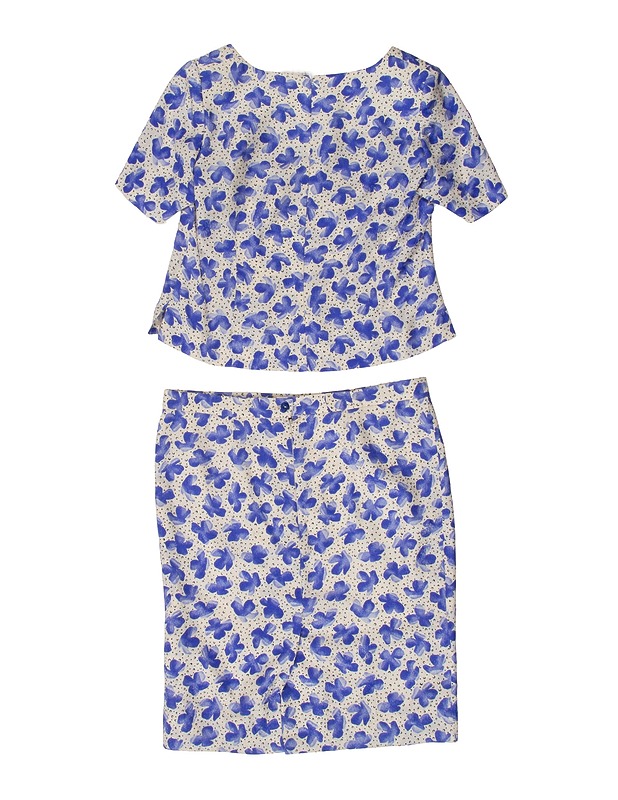 Itseommeltu kuviollinen paita ja hame - Naisten paidat ja topit - 10105528673 - 1