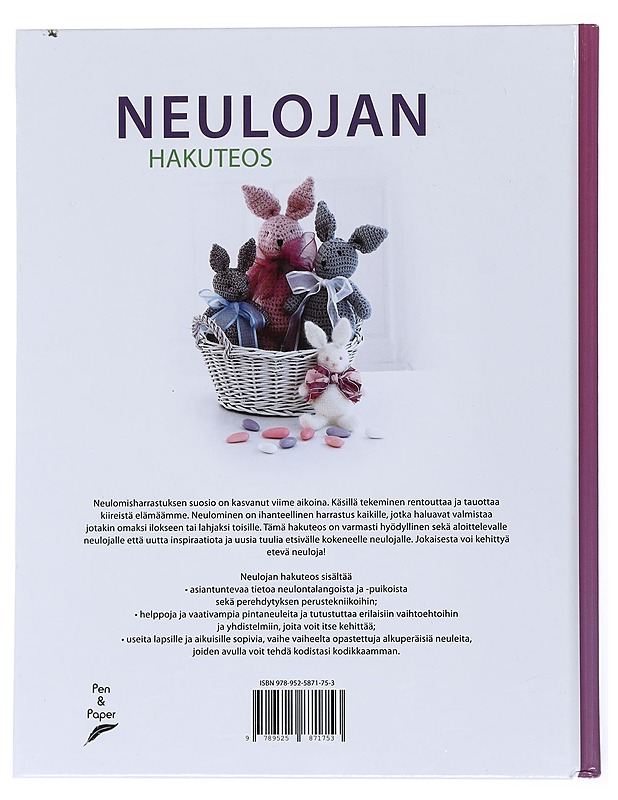 Neulojan hakuteos : tekniikat, kuvioneuleet, neulemallit - Dovcová, Jaroslava - Tietokirjat ja oppaat - 10105528680 - 1
