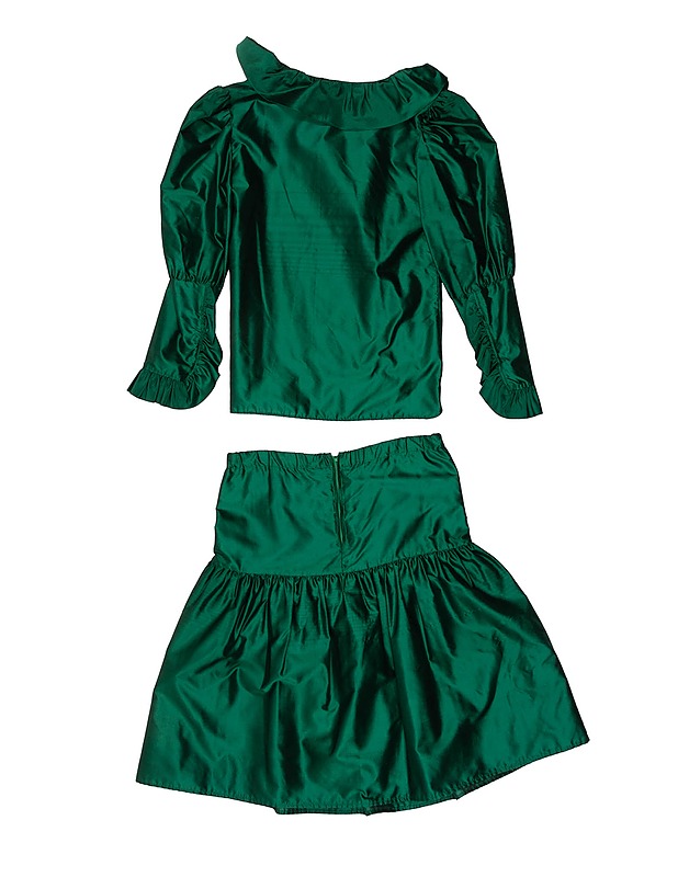 Lime vihreä pusero ja hame - Naisten paidat ja topit - 10105528690 - 1