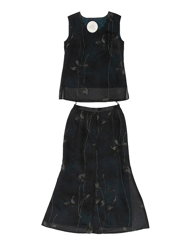 Kuviollinen pusero ja hame, 36 - Naisten paidat ja topit - 10105528702 - 0