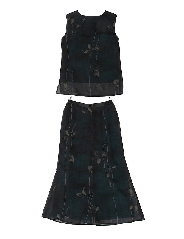 Kuviollinen pusero ja hame, 36 - Naisten paidat ja topit - 10105528702 - 1