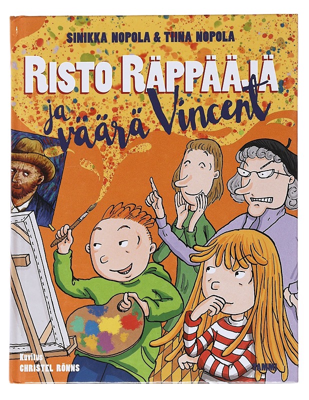 Risto Räppääjä ja väärä Vincent - Nopola, Sinikka - Lastenkirjat - 10105528712 - 0