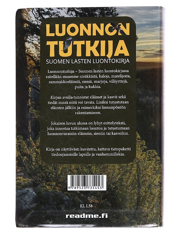 Luonnontutkija : Suomen lasten luontokirja - Ovaskainen, Viljami - Lastenkirjat - 10105528734 - 1