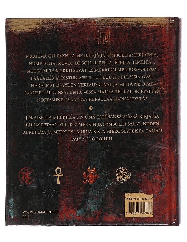 Symbolit & merkit : [alkuperä ja merkitys] - Häkkinen, Carla-Rose - Tietokirjat ja oppaat - 10105528751 - 1