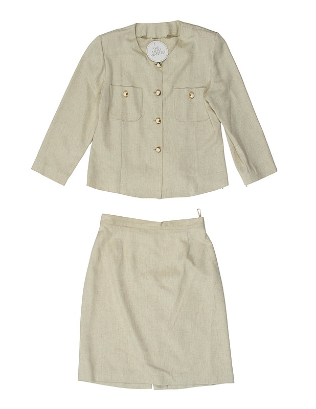 Itseommeltu vihreä jakku ja hame - Naisten takit ja jakut - 10105528764 - 0