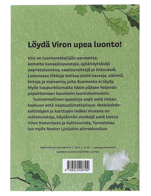 Luontoretkelle Viroon : 30 kiehtovaa kohdetta - Virta, Mikko - Tietokirjat ja oppaat - 10105528767 - 1
