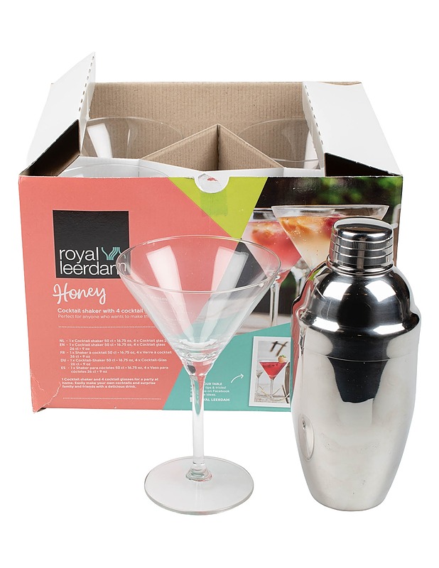 ROYAL LEERDAM Honey coctailsetti, 5 osaa - Lasit - 10105528773 - 0
