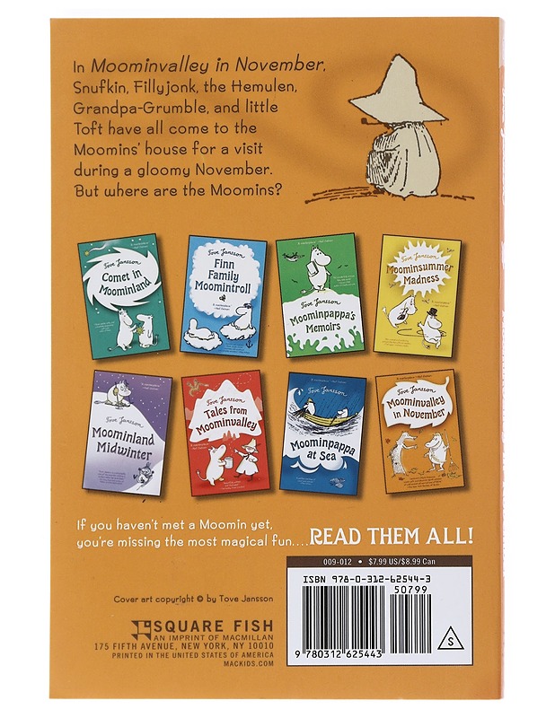 Moominvalley in November - Jansson, Tove - Lastenkirjat - 10105528789 - 1