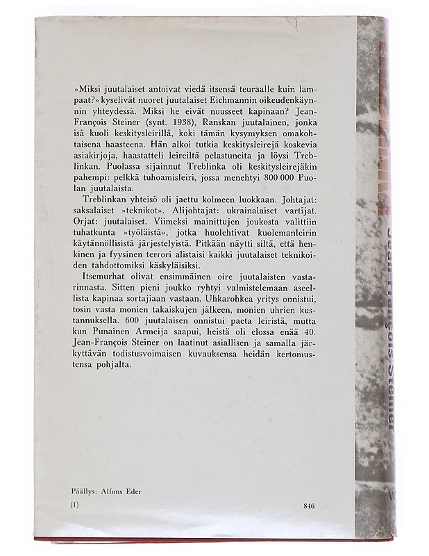 Treblinka : Tuhoamisleirin kapina - Jean-Francois Steiner - Elämäkerrat ja muistelmat - 10105528806 - 1