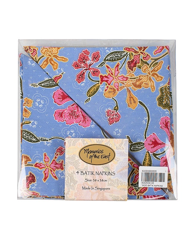 MEMORIES OF THE EAST Batik-servetti, 4 kpl - Muut astiat - 10105528834 - 0