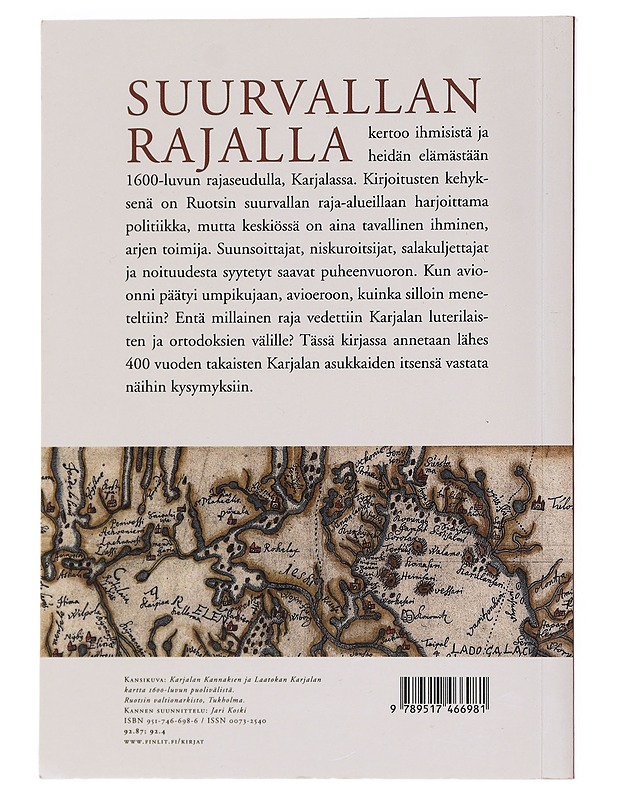 Suurvallan rajalla - Katajala, Kimmo - Historiakirjat - 10105528839 - 1