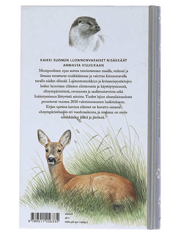 Suomen nisäkkäät - Bjärvall, Anders - Tietokirjat ja oppaat - 10105528871 - 1