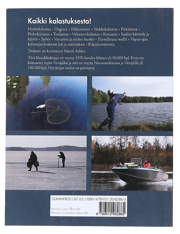 Vapaa-ajan kalastaja - Arkko, Martti - Tietokirjat ja oppaat - 10105528911 - 1