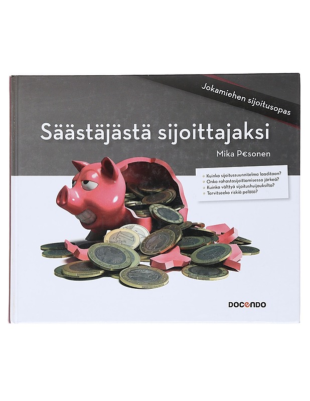 Säästäjästä sijoittajaksi : jokamiehen sijoitusopas - Pesonen, Mika - Tietokirjat ja oppaat - 10105528943 - 0