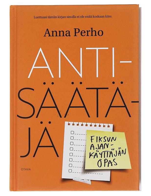 Antisäätäjä - Anna Perho - Tietokirjat ja oppaat - 10105528981 - 0