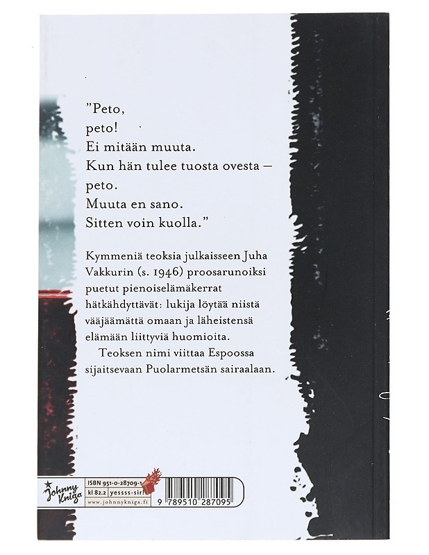 Puolarmetsän puut : pienoiselämäkertoja - Juha Vakkuri - Runot ja näytelmät - 10105528988 - 1