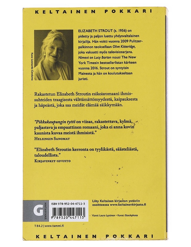 Pikkukaupungin tyttö : Amy ja Isabelle - Strout, Elizabeth - Romaanit ja novellit - 10105529014 - 1