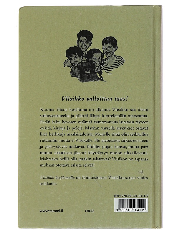 Viisikko kesälomalla - Blyton, Enid - Nuorten kirjat - 10105529020 - 1