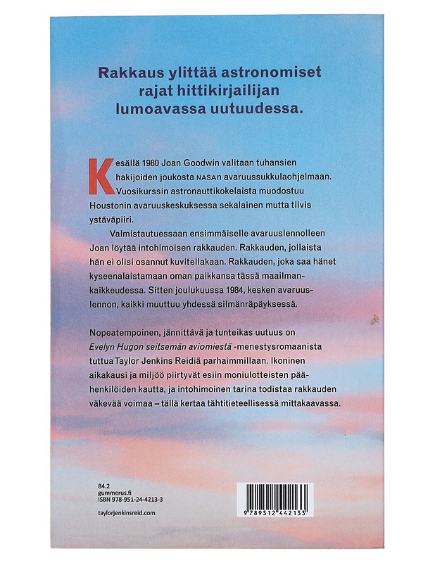 Tähtienvälinen - Reid, Taylor Jenkins - Romaanit ja novellit - 10105529039 - 1