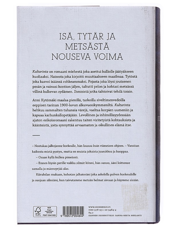 Kultarinta - Anni Kytömäki - Romaanit ja novellit - 10105529056 - 1