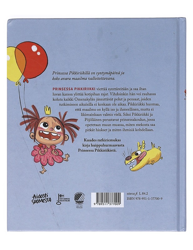 Prinsessa Pikkiriikki valloittaa maailman - Lampela, Hannele - Lastenkirjat - 10105529061 - 1