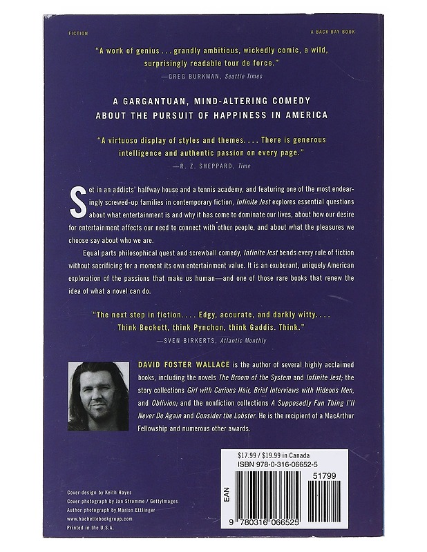 Infinite jest : a novel - Wallace, David Foster - Musiikki- ja elokuvakirjat - 10105529066 - 1