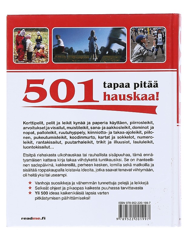 501 peliä joita on pelattava edes kerran lapsuudessaan - Becks, Reija - Tietokirjat ja oppaat - 10105529069 - 1