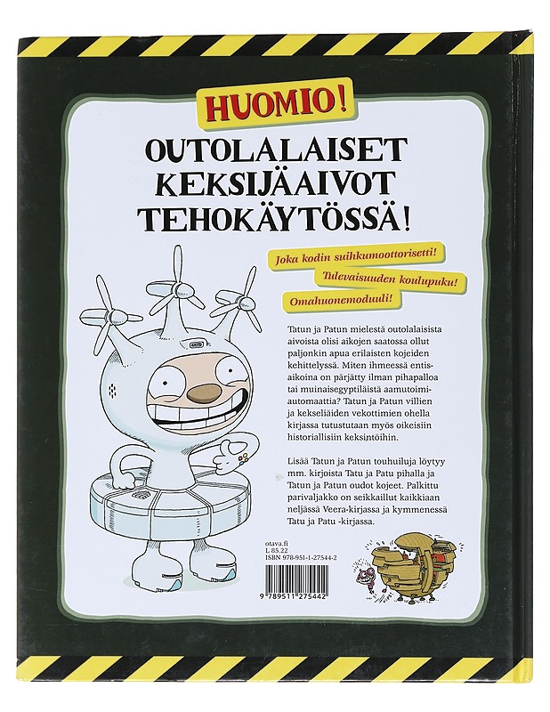 Tatun ja Patun kummat keksinnöt kautta aikojen - Havukainen, Aino - Lastenkirjat - 10105529074 - 1