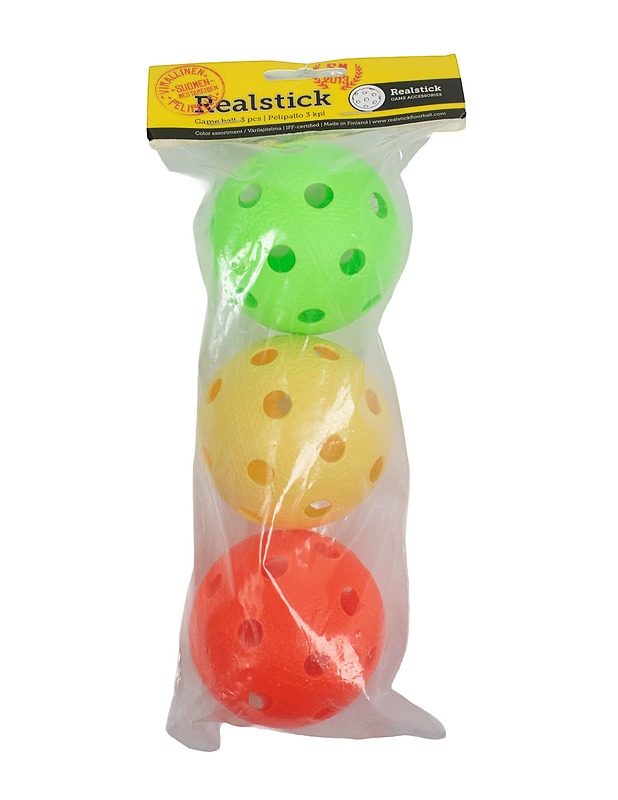REALSTICK sählypallot, 3 kpl - Muut urheiluvälineet ja vapaa-aika - 10105529079 - 0