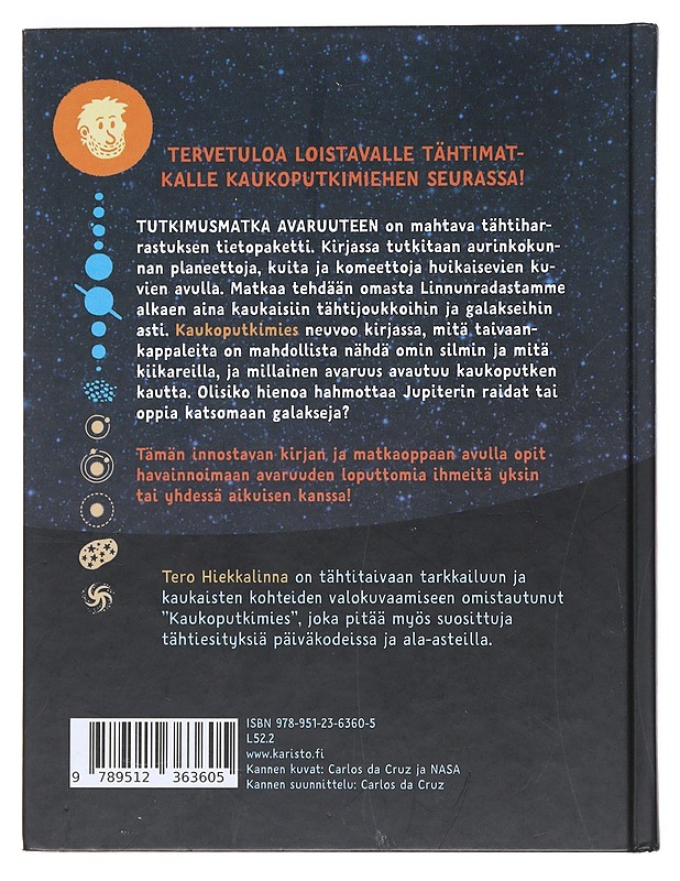 Tutkimusmatka avaruuteen - Hiekkalinna, Tero - Lastenkirjat - 10105529086 - 1