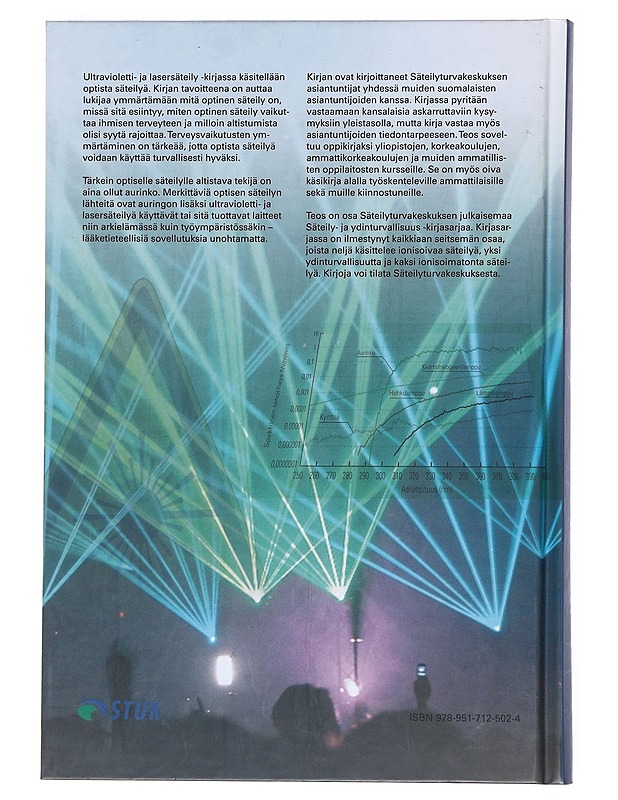 Ultravioletti- ja lasersäteily - Pastila, Riikka - Tietokirjat ja oppaat - 10105529090 - 1
